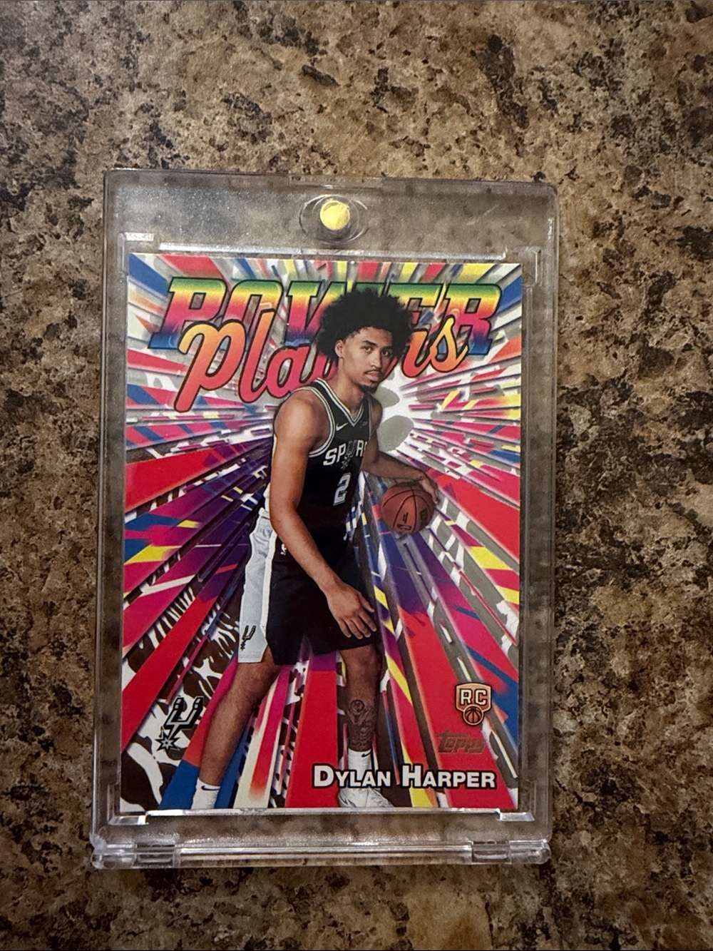 Topps Dylan Harper Power Players Rookie Card